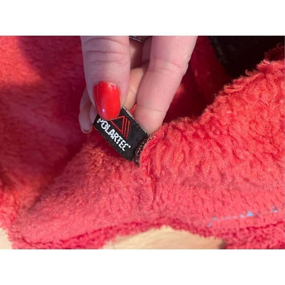 L.L. Bean polartec high pile berber full zip fleece size large - Picture 9 of 10